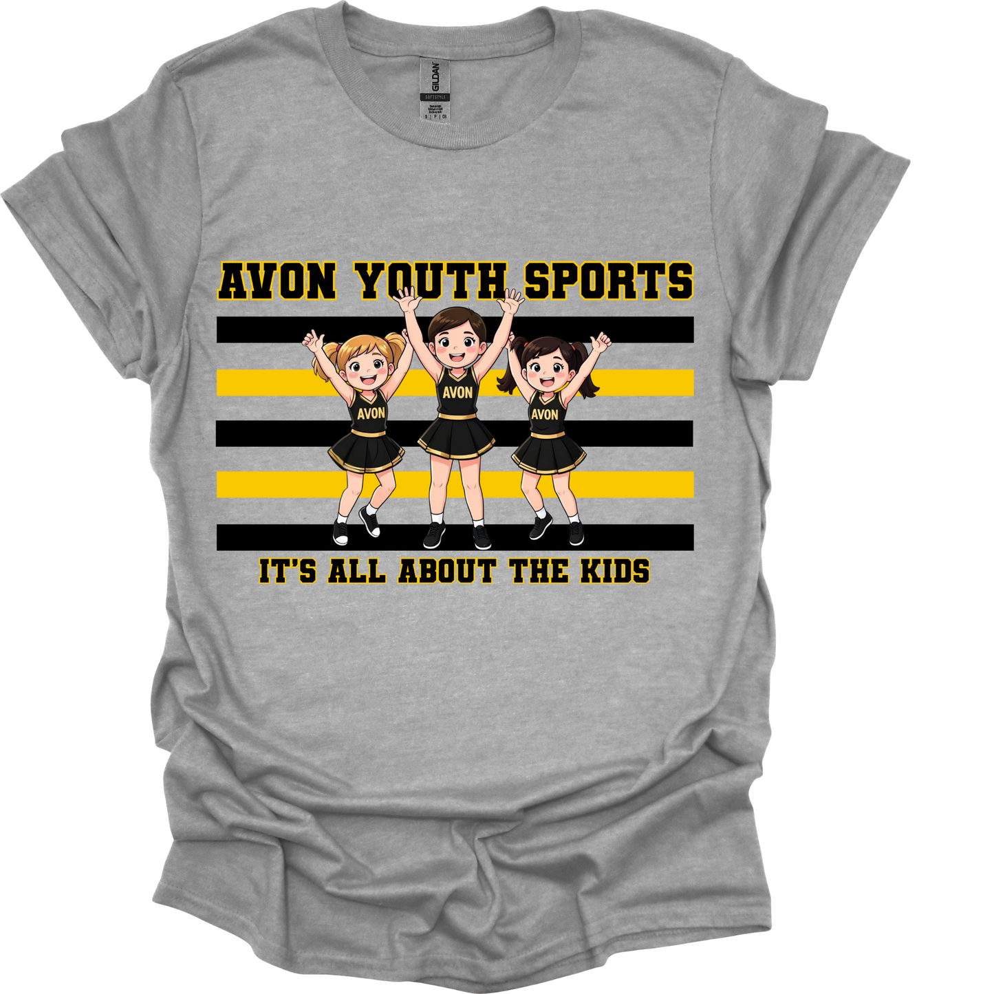 AVON YOUTH SPORTS - CHEER STRIPES *CUSTOM*