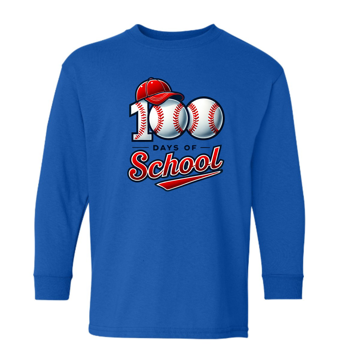 YOUTH: 100 Days of School - Baseball