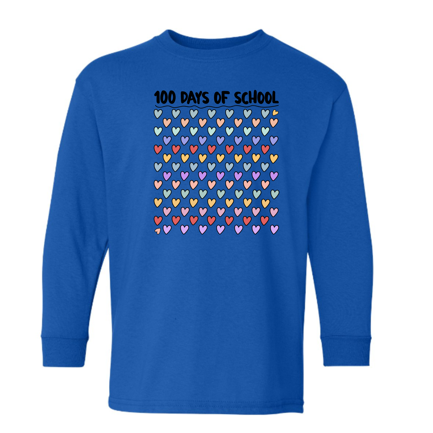 YOUTH: 100 Days of School - Hearts