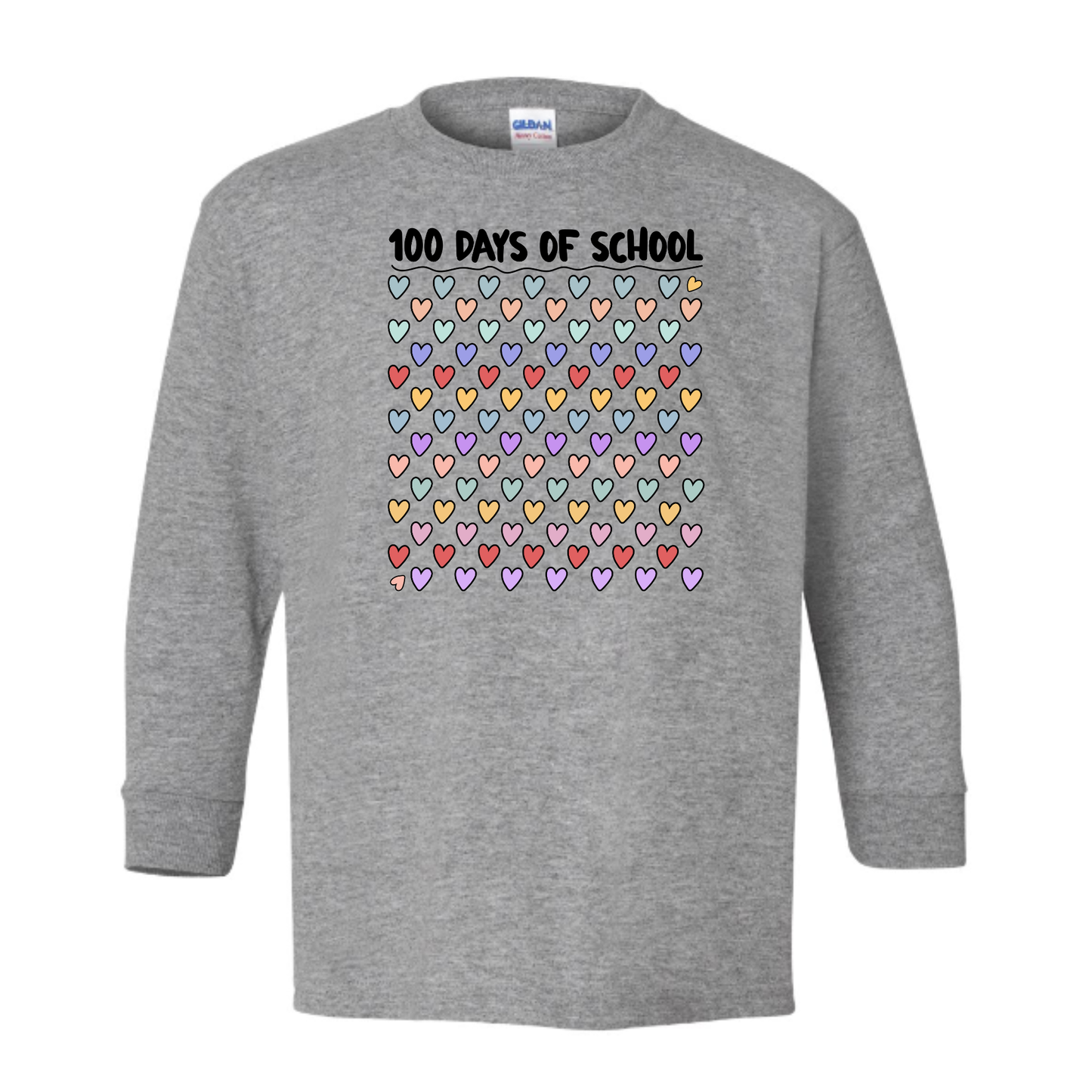 YOUTH: 100 Days of School - Hearts