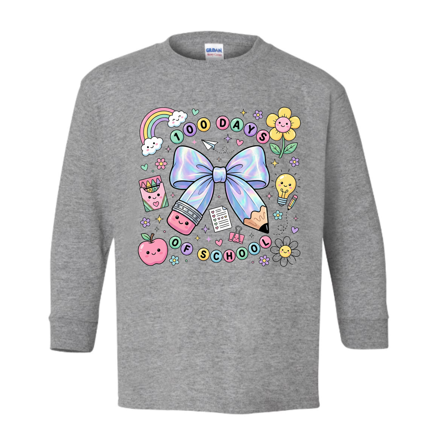 YOUTH: 100 Days of School - Bow