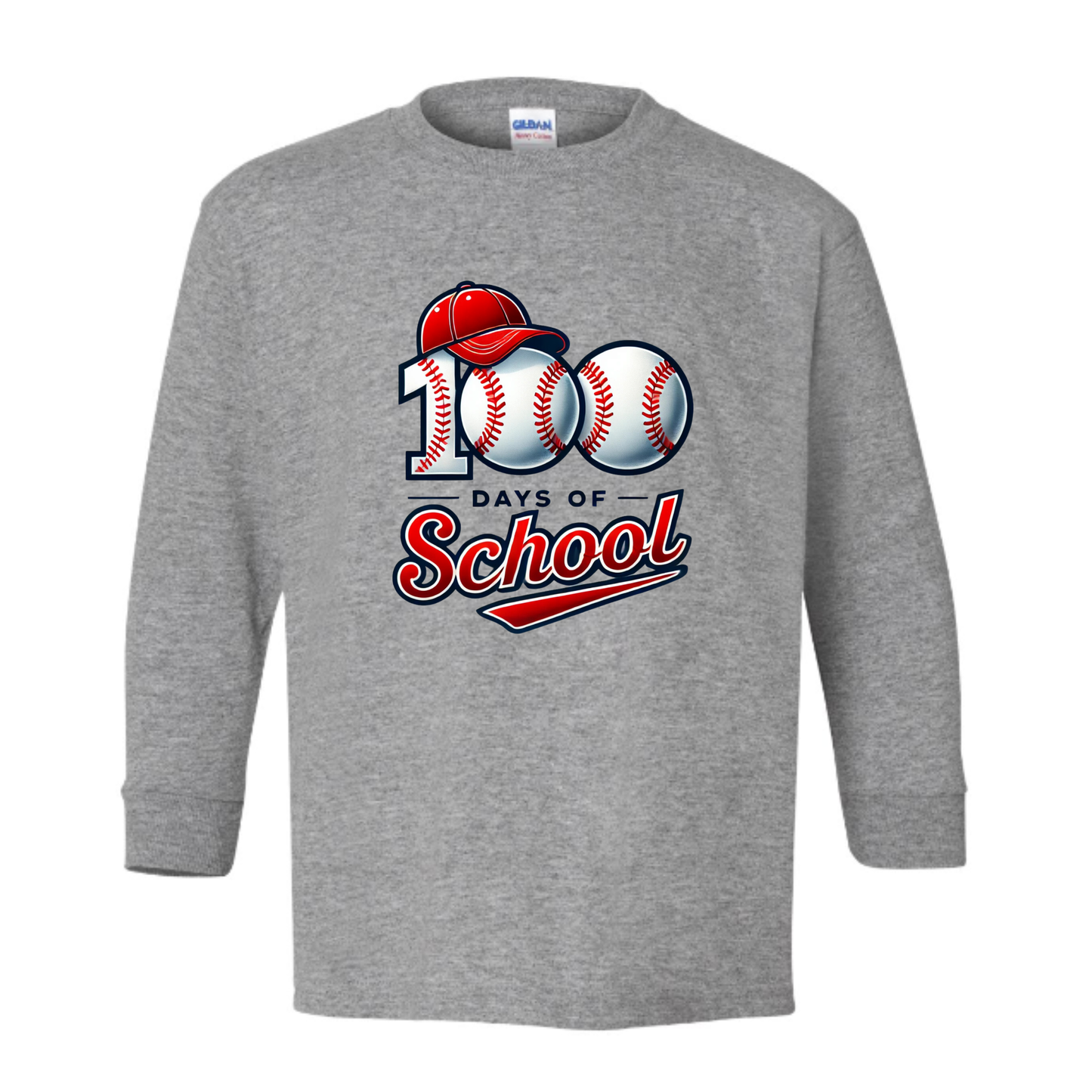 YOUTH: 100 Days of School - Baseball
