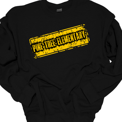 PINE TREE DISTRESSED SIGN