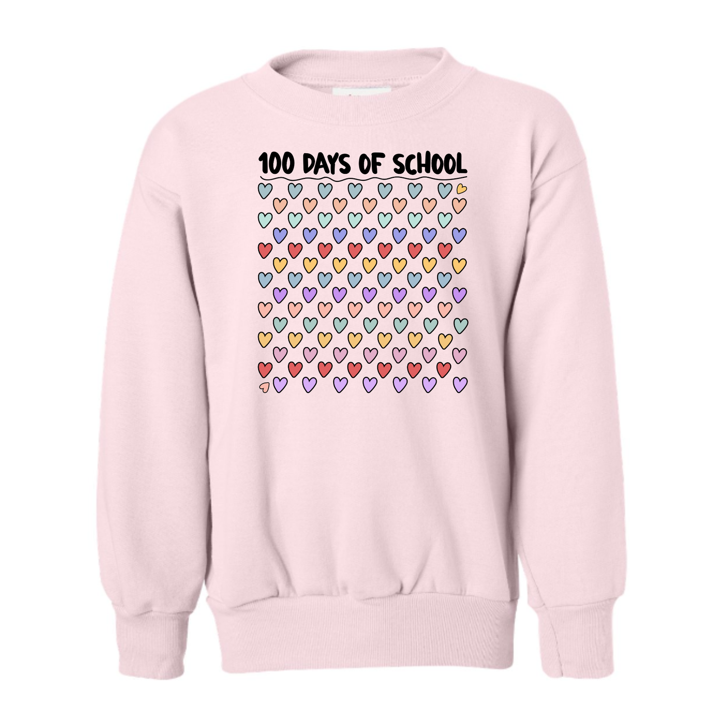 YOUTH: 100 Days of School - Hearts