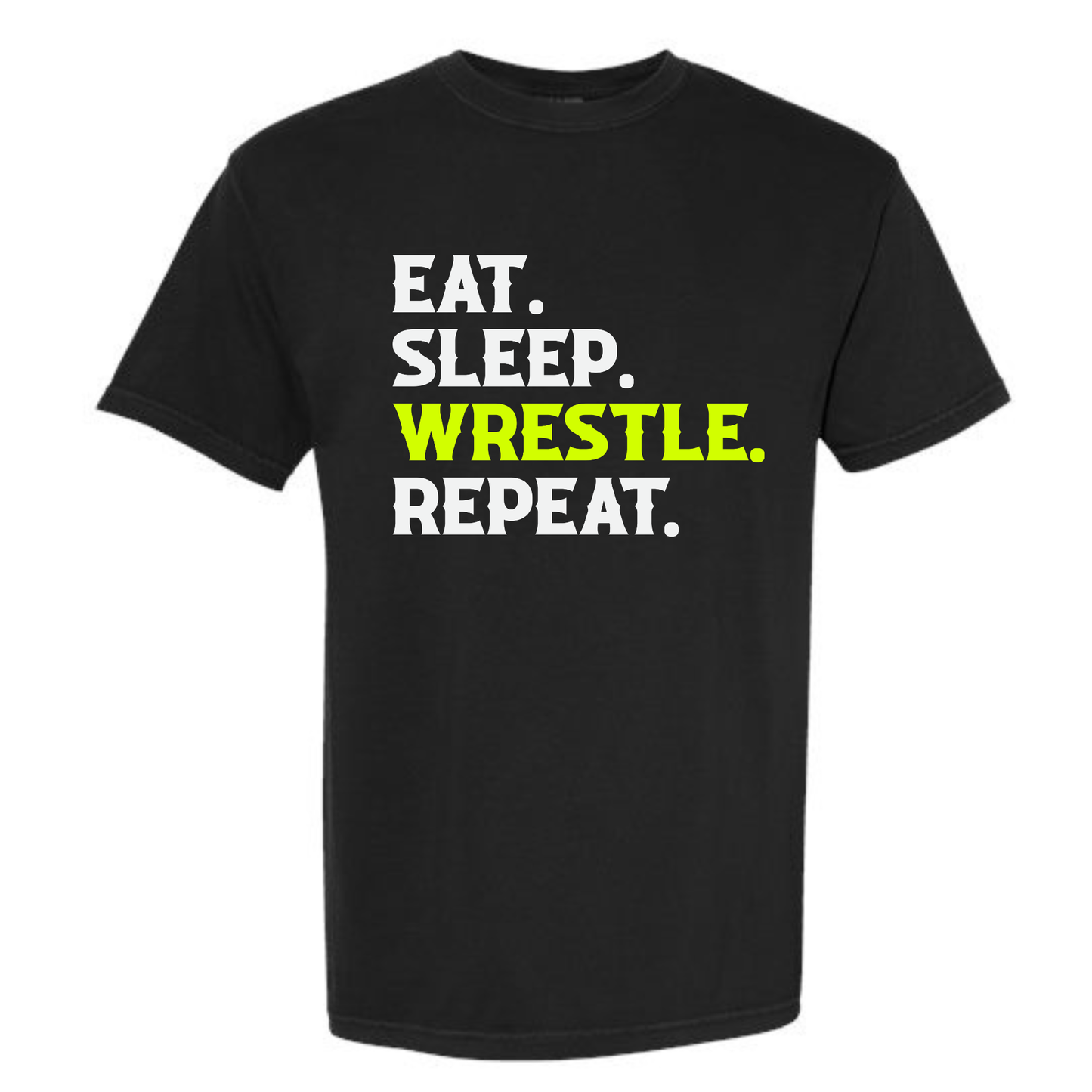 EAT SLEEP WRESTLE TEE