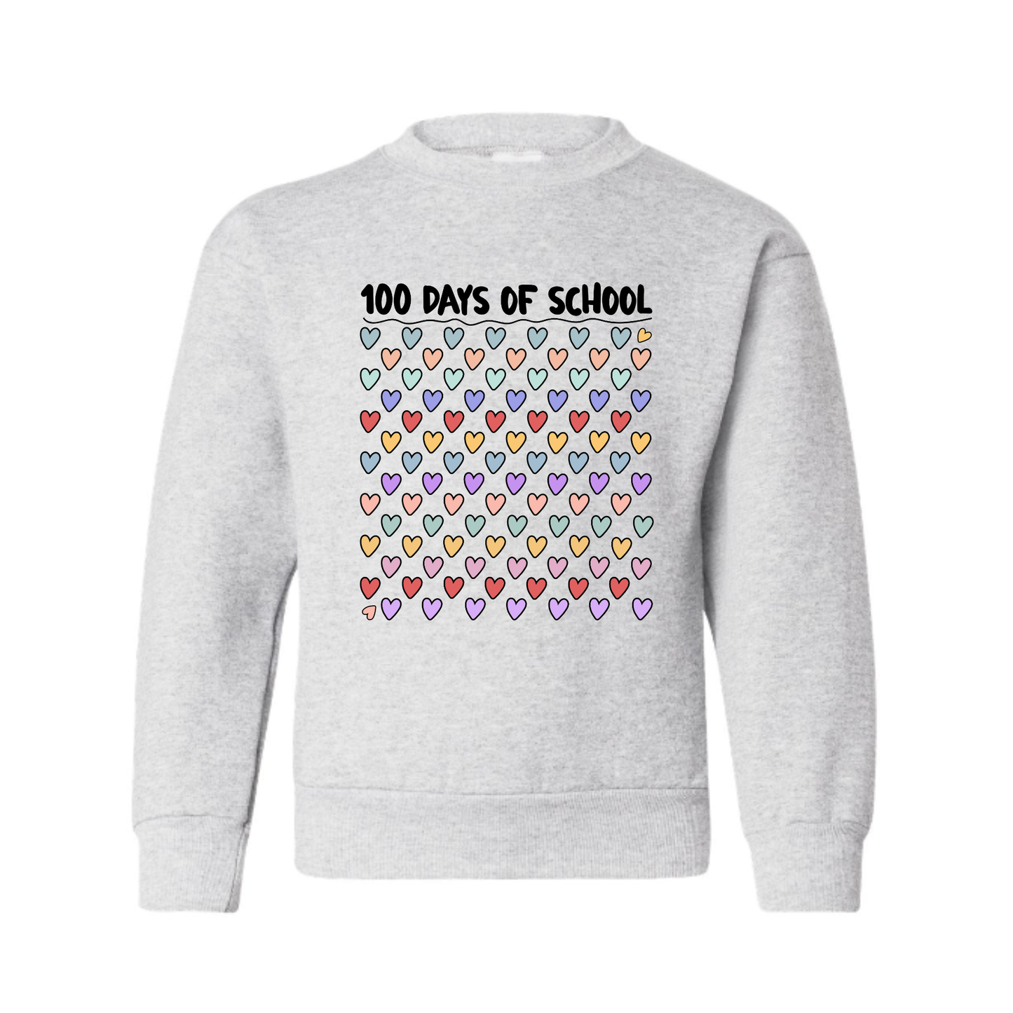 YOUTH: 100 Days of School - Hearts