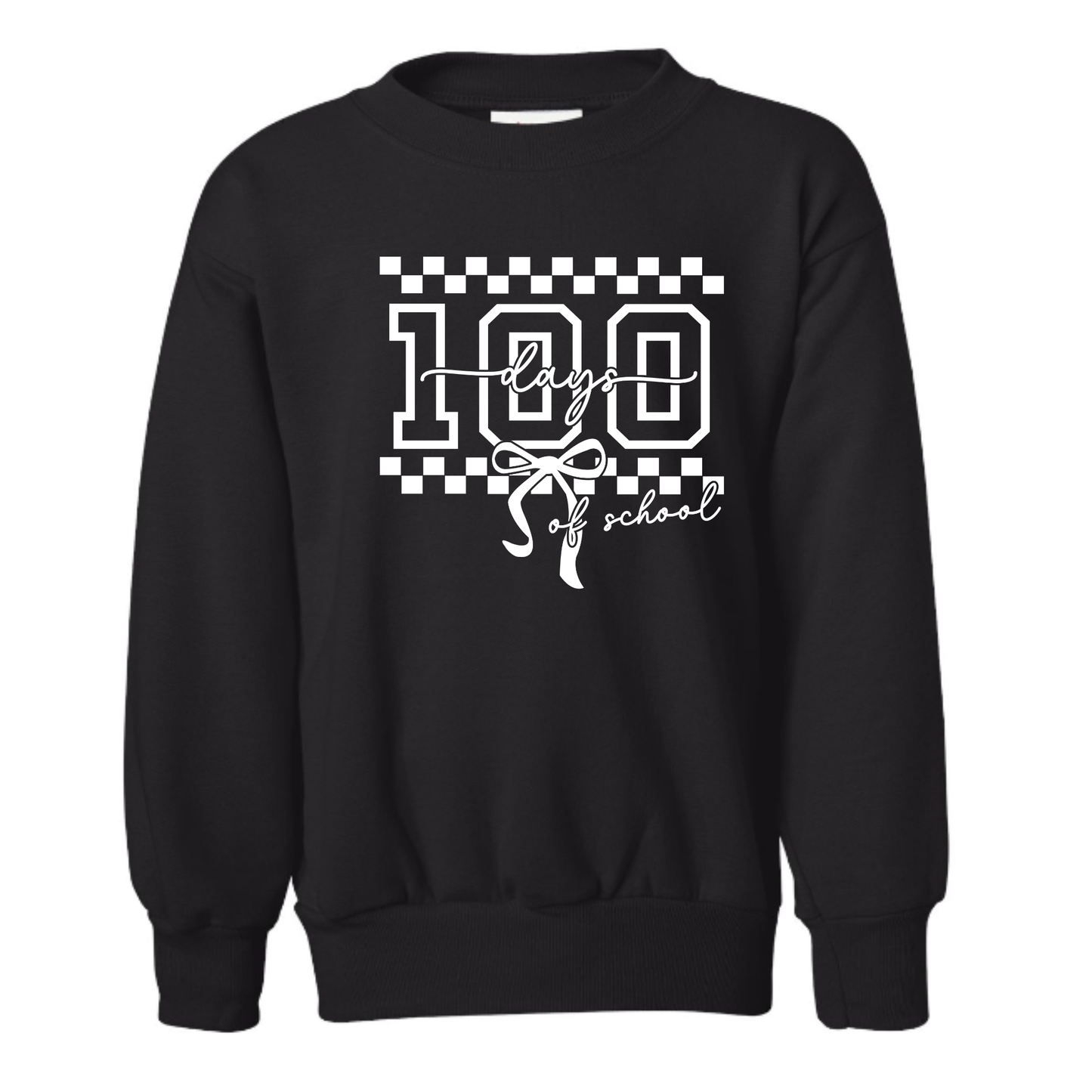 YOUTH: 100 Days of School - Checkered