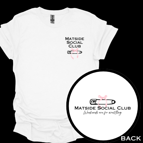 MATSIDE WRESTLING CLUB W BOW T-SHIRT