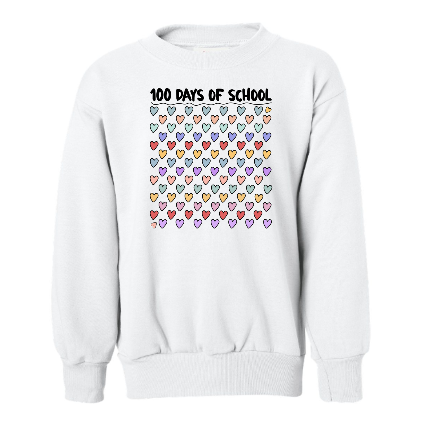 YOUTH: 100 Days of School - Hearts
