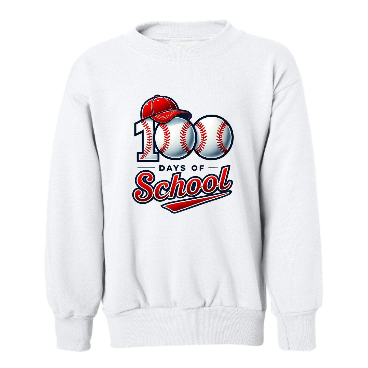 YOUTH: 100 Days of School - Baseball