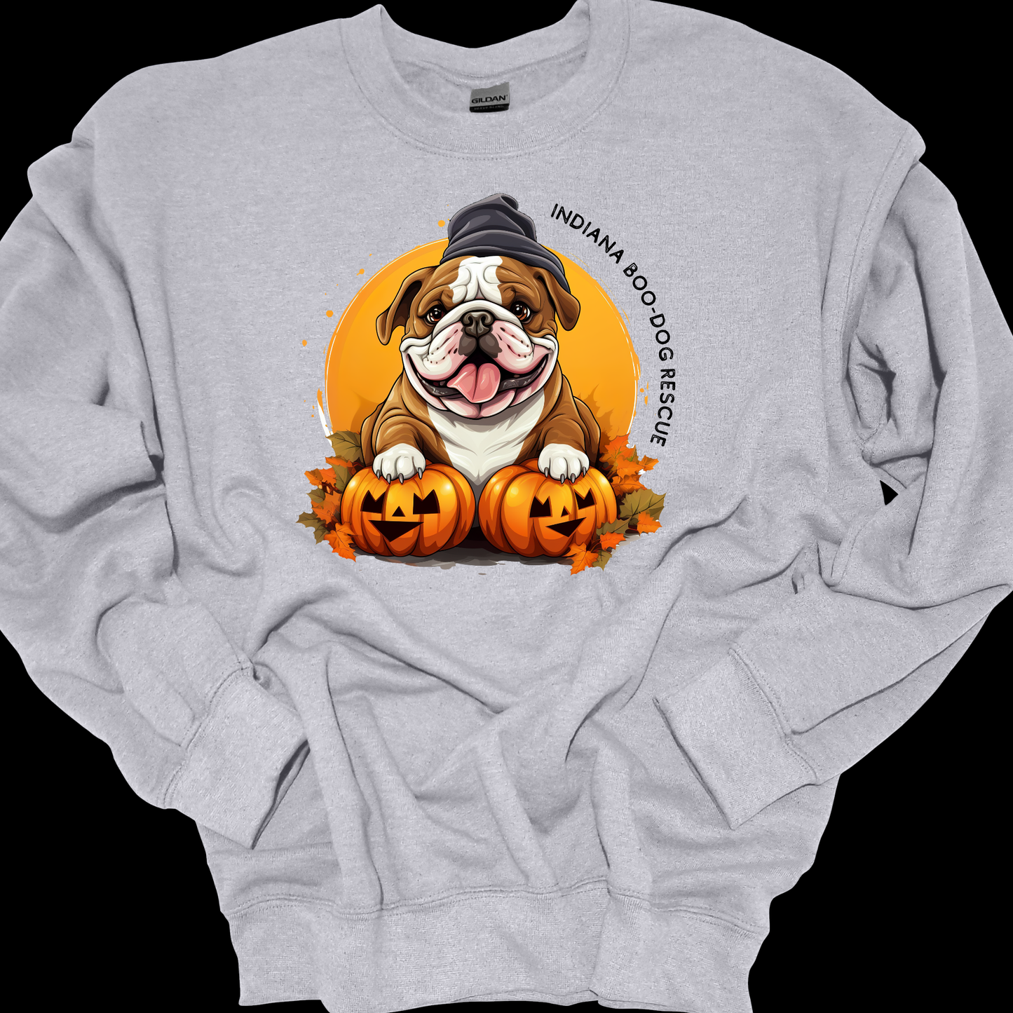 INDIANA BOO-DOG RESCUE CREWNECK