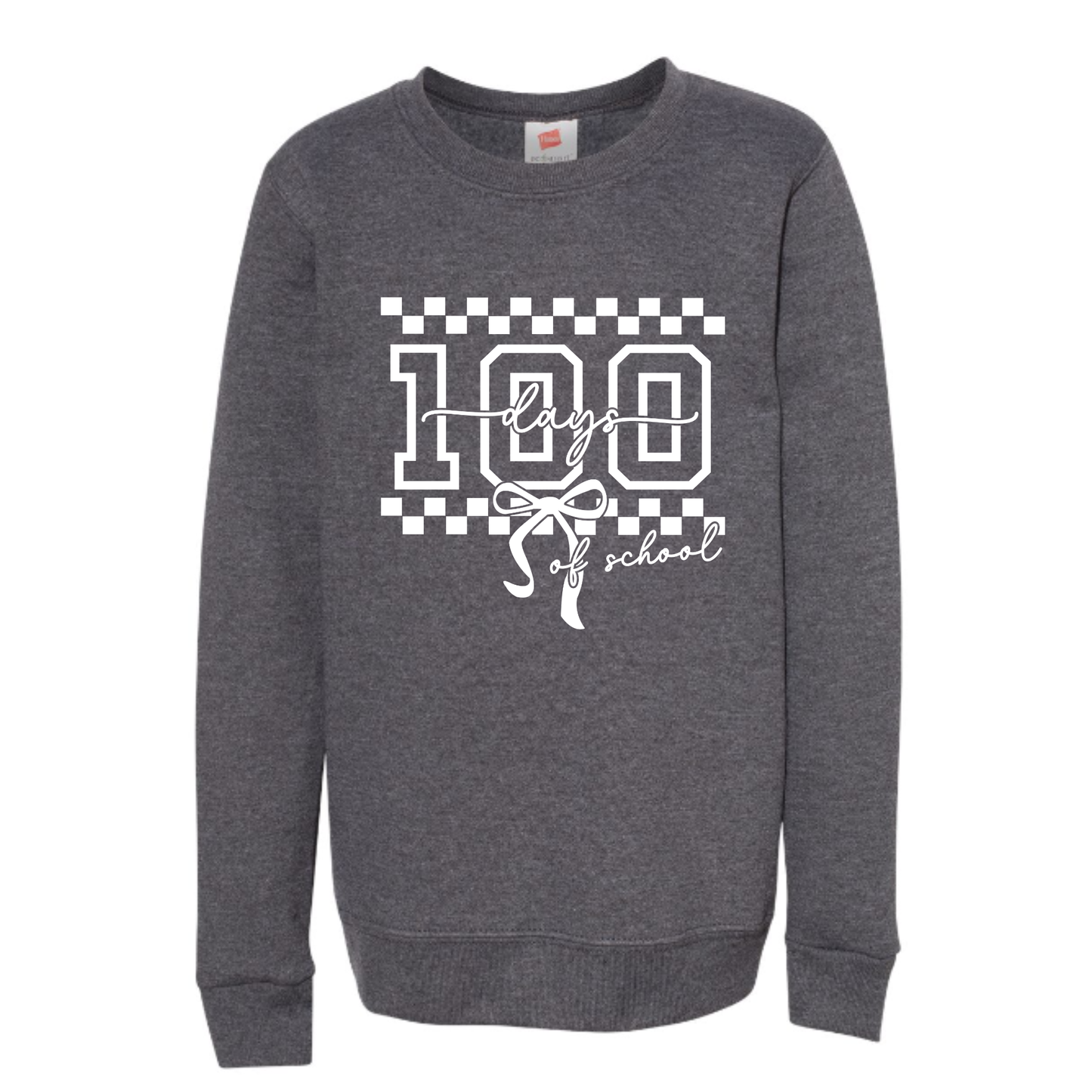 YOUTH: 100 Days of School - Checkered