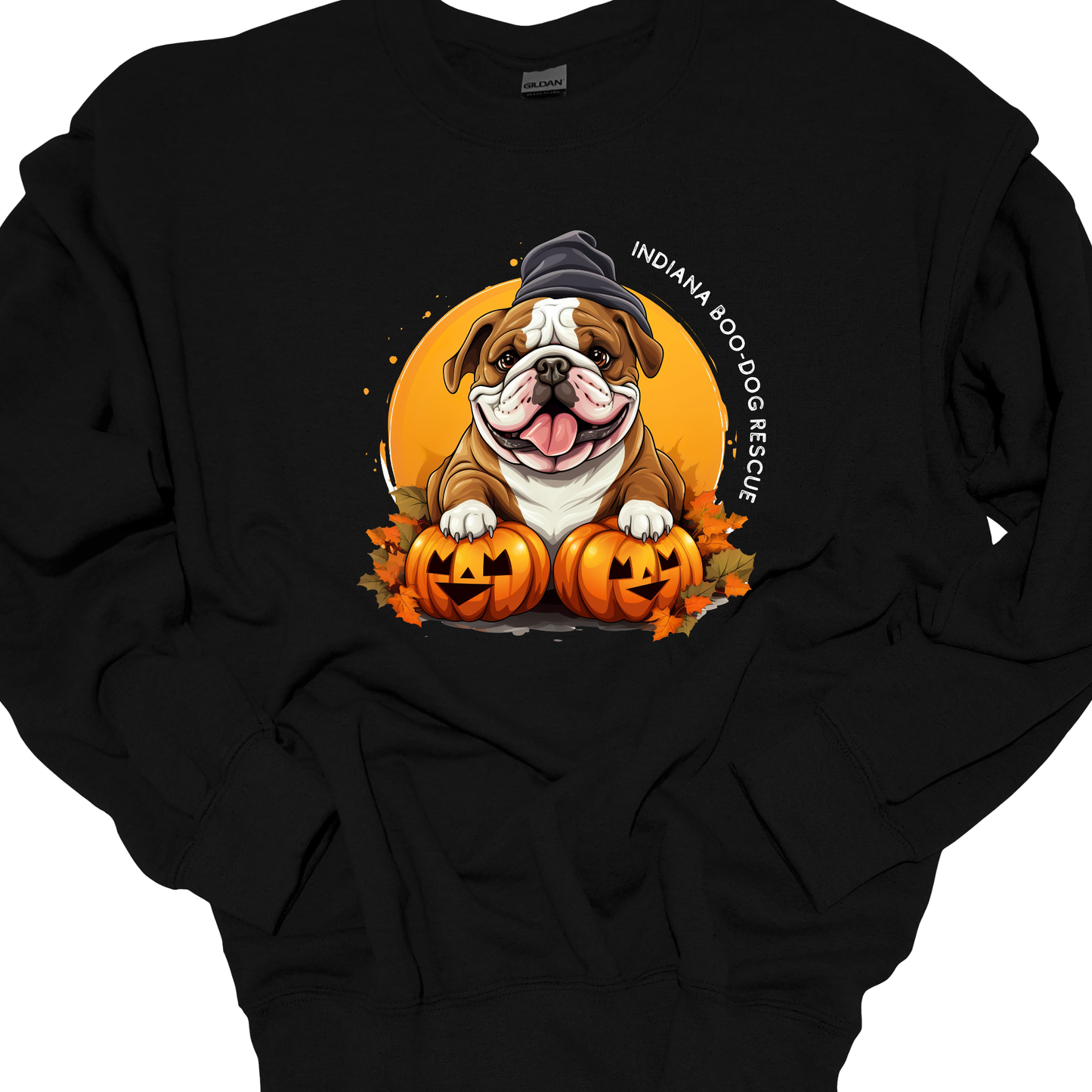 INDIANA BOO-DOG RESCUE CREWNECK