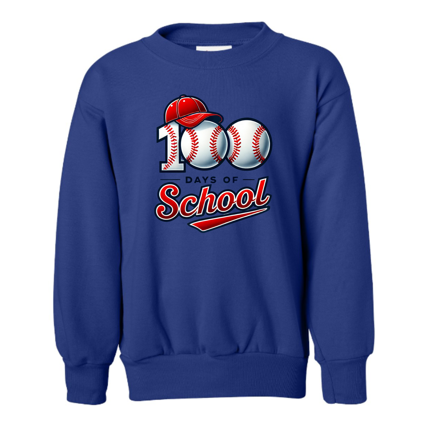 YOUTH: 100 Days of School - Baseball