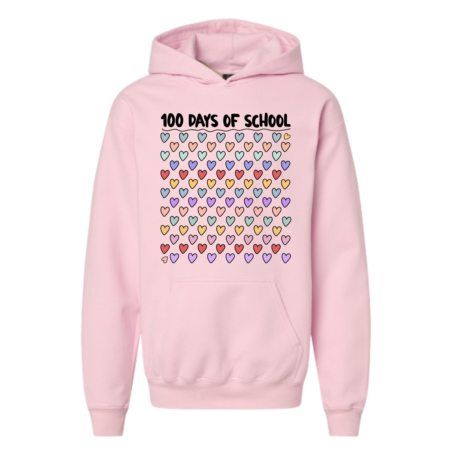 YOUTH: 100 Days of School - Hearts