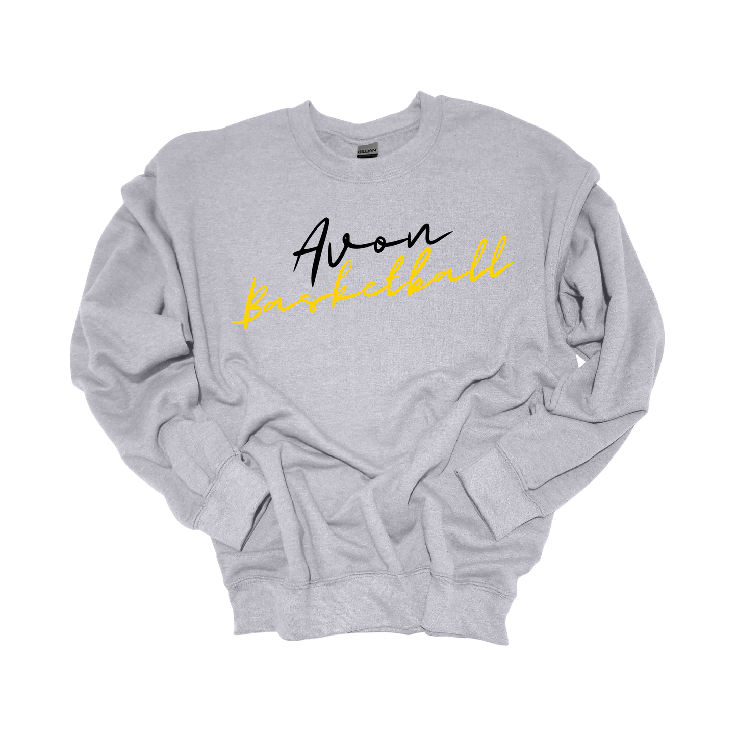 AVON BASKETBALL CURSIVE