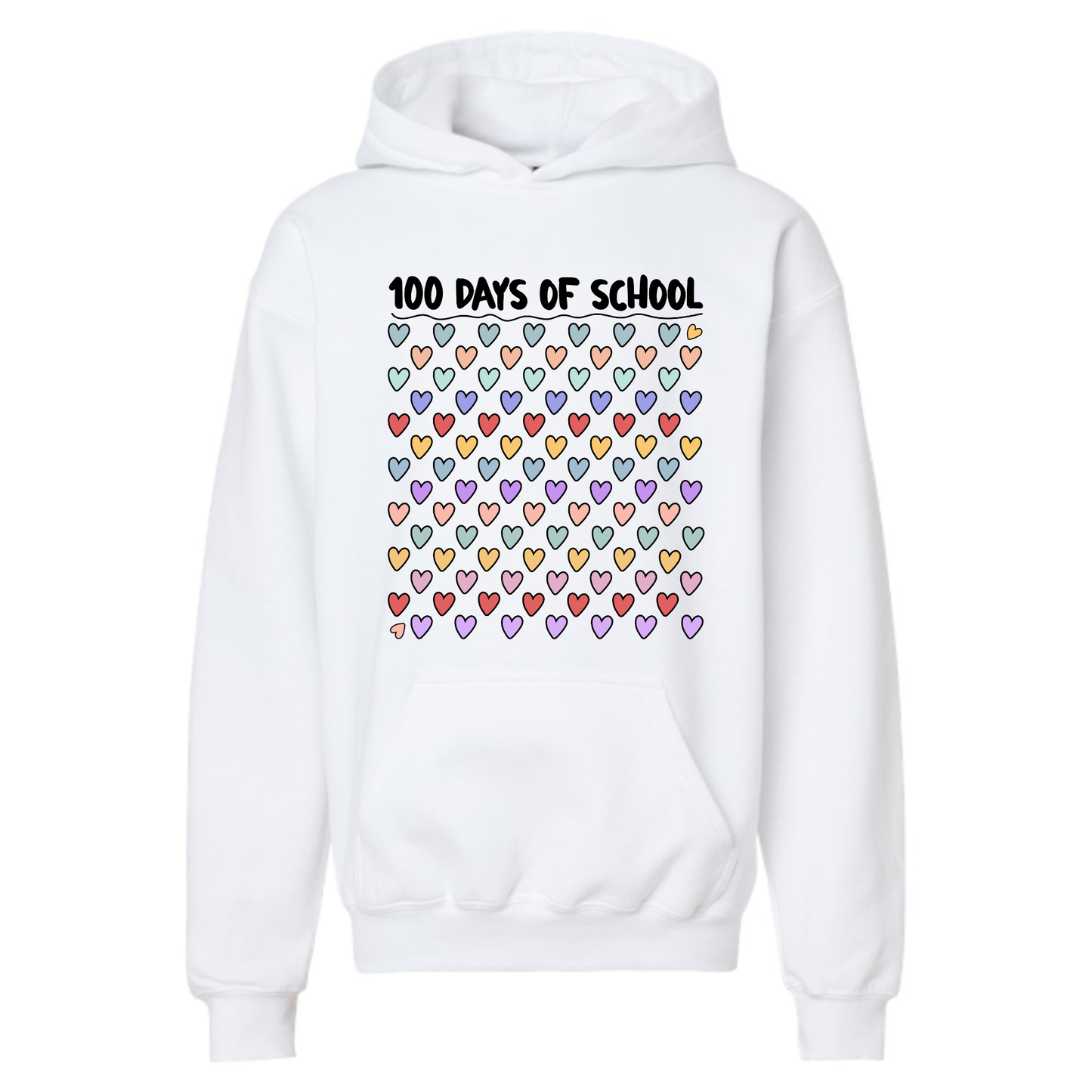 YOUTH: 100 Days of School - Hearts