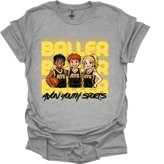 AVON YOUTH SPORTS - BASKETBALL GOLD *CUSTOM*