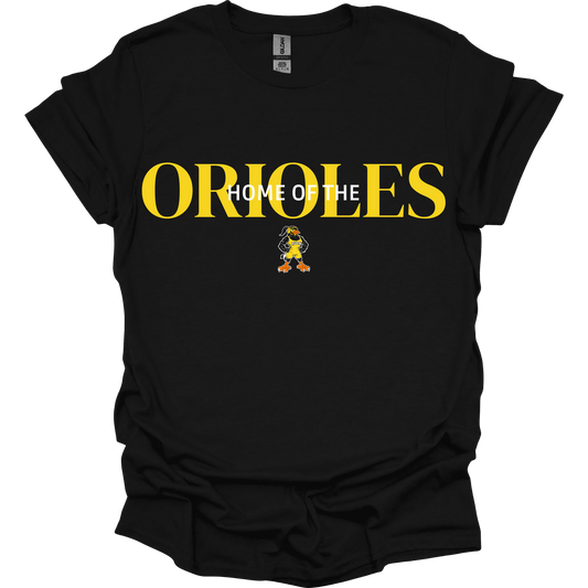 HOME OF THE ORIOLES - GIRL MUSCLE BIRD