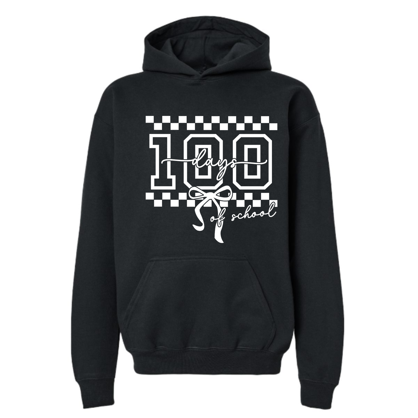 YOUTH: 100 Days of School - Checkered