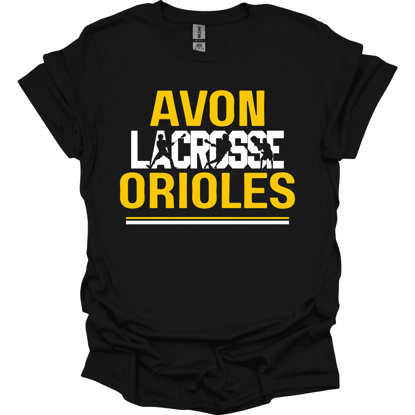 AVON ORIOLES LACROSSE - SILHOUETTE #3