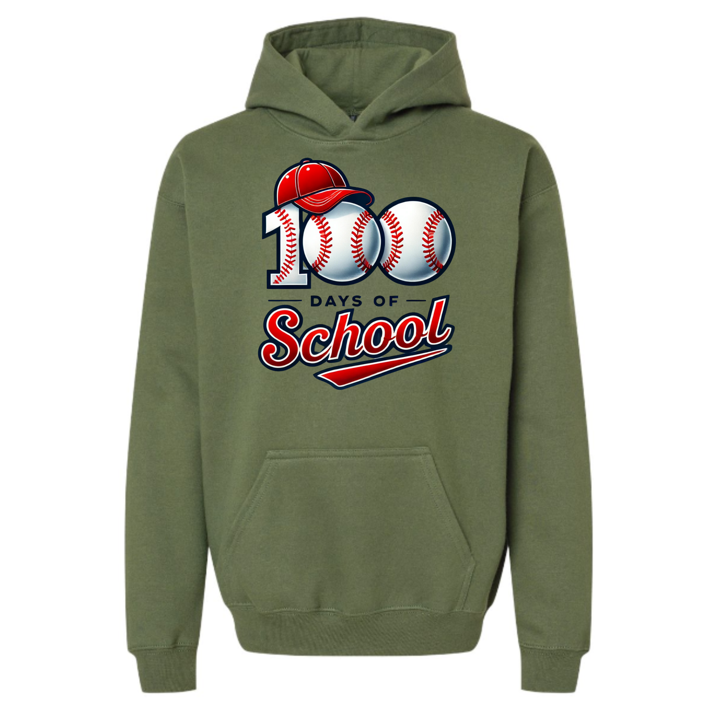 YOUTH: 100 Days of School - Baseball