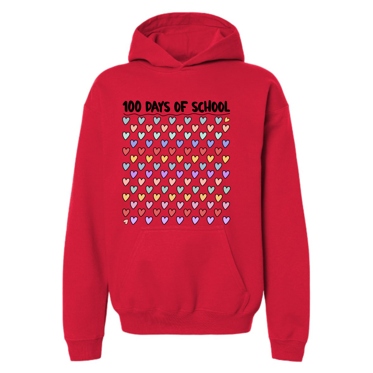 YOUTH: 100 Days of School - Hearts