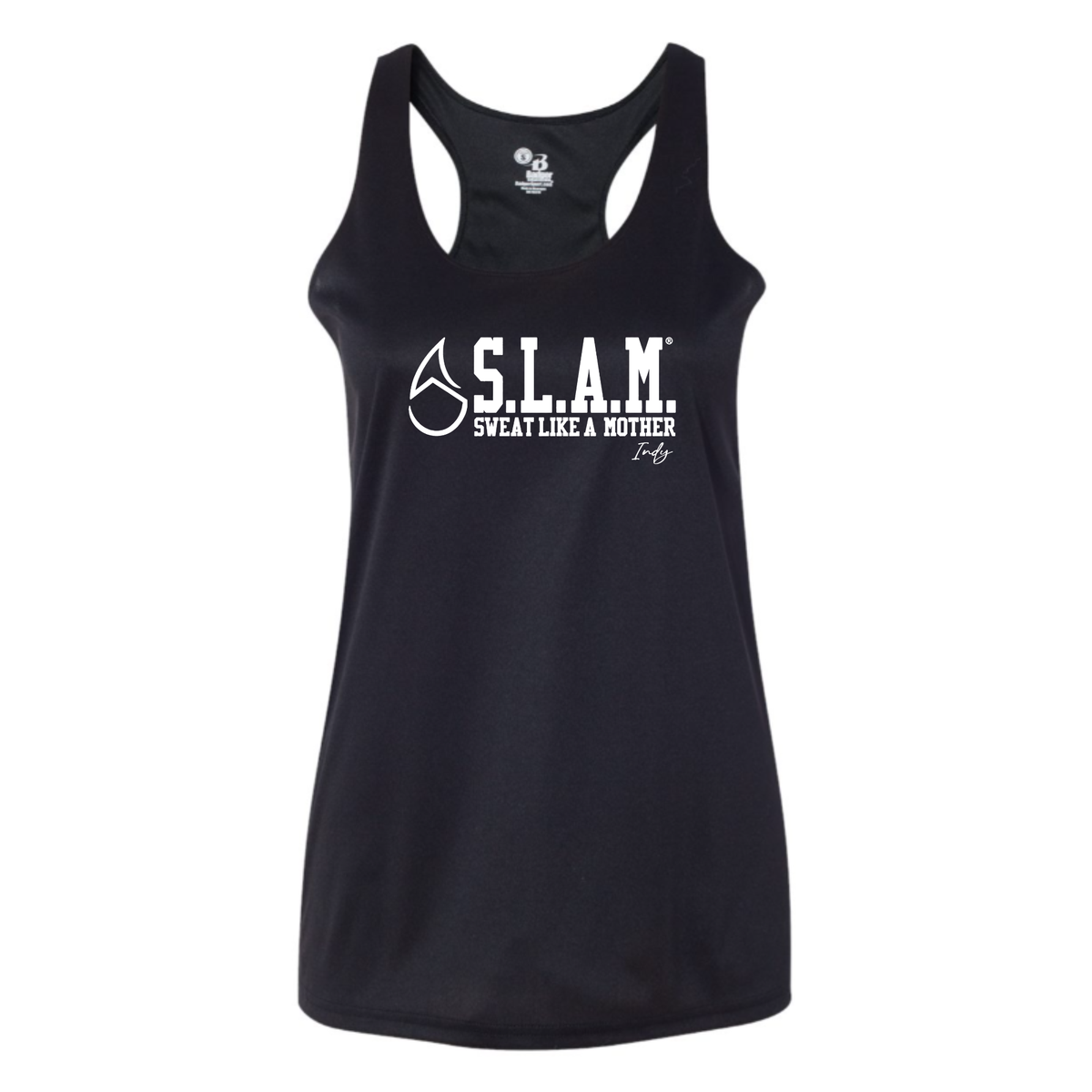 SLAM INDY - BADGER B CORE RACERBACK TANK