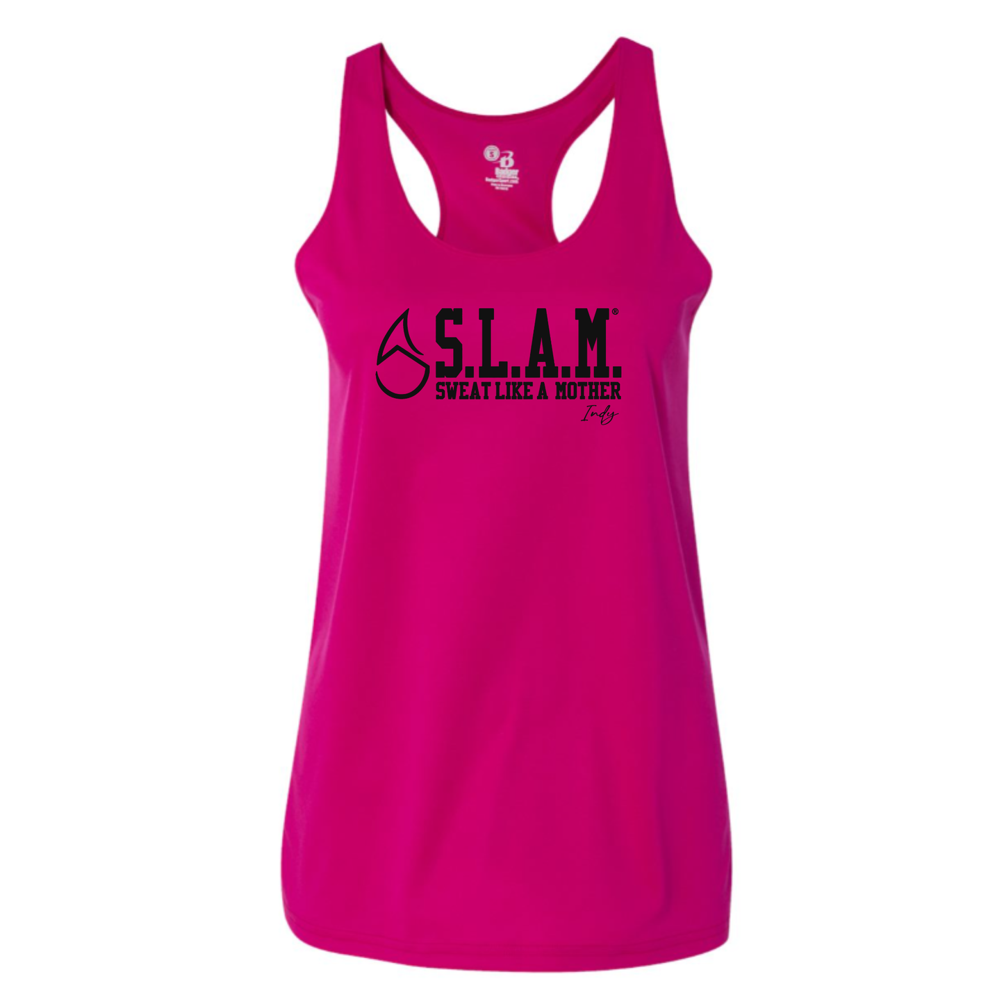 SLAM INDY - BADGER B CORE RACERBACK TANK