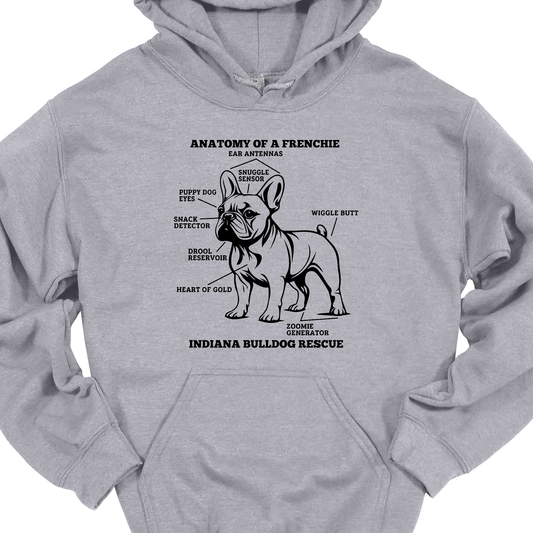 (IBDR) ANATOMY OR A FRENCHIE HOODIE