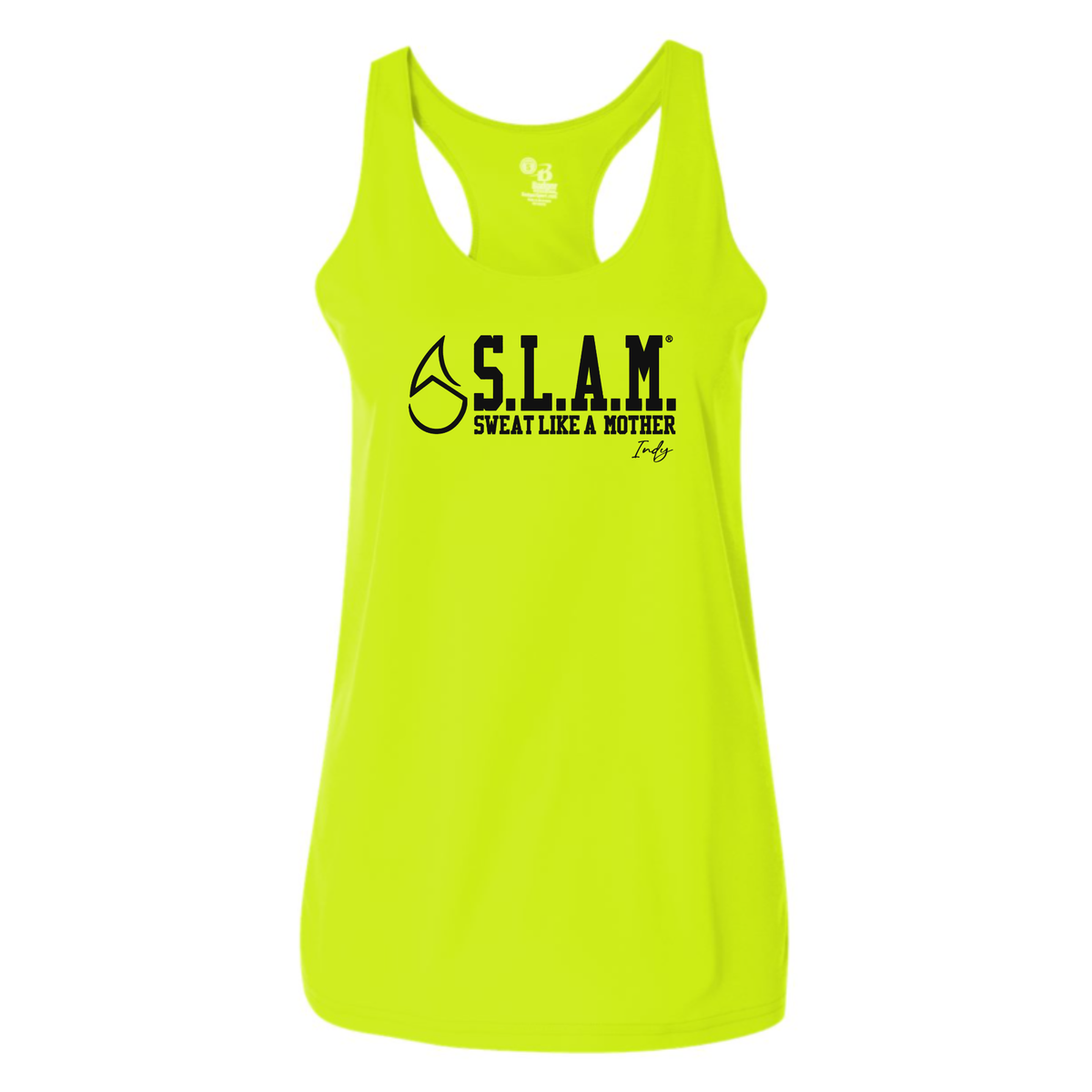 SLAM INDY - BADGER B CORE RACERBACK TANK