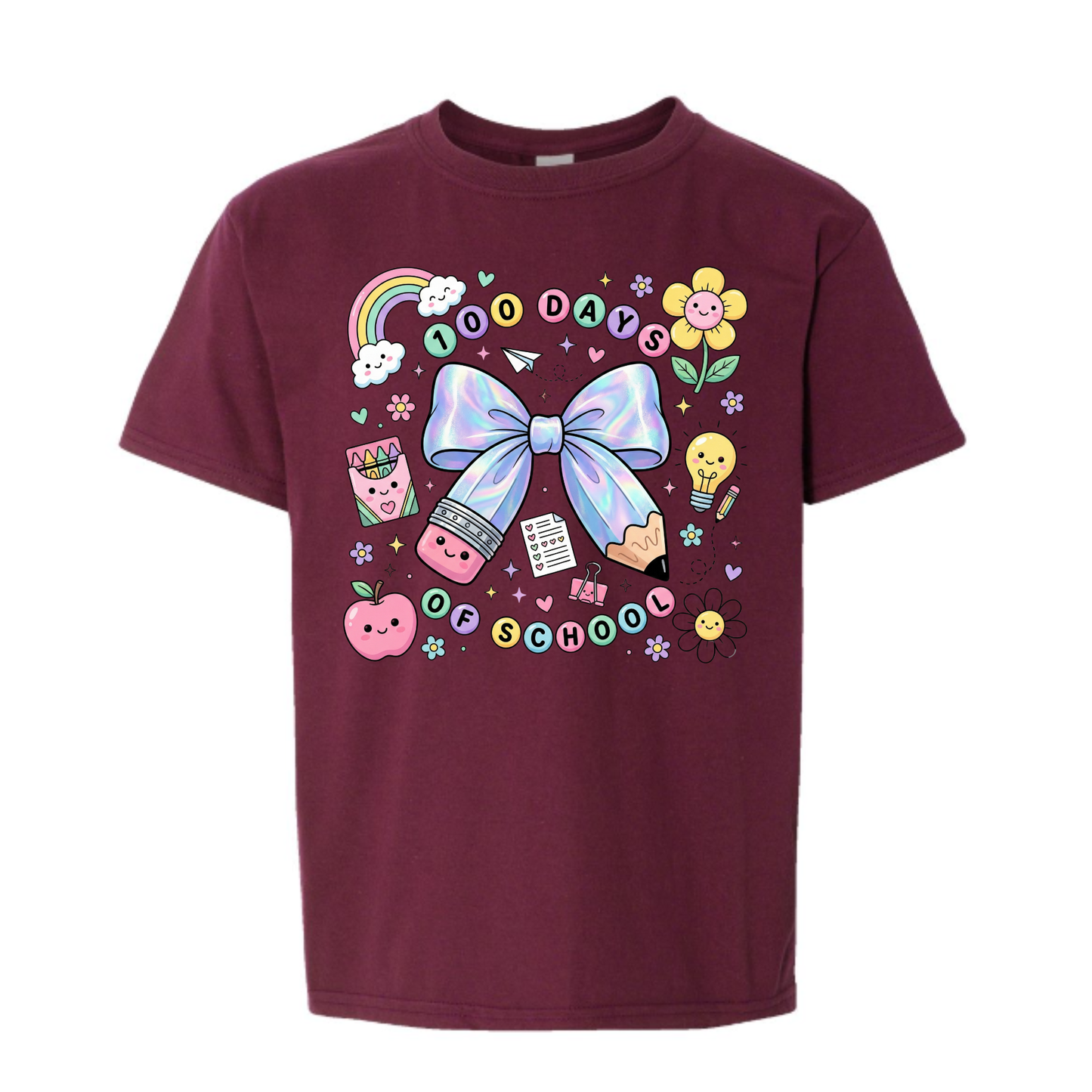 YOUTH: 100 Days of School - Bow