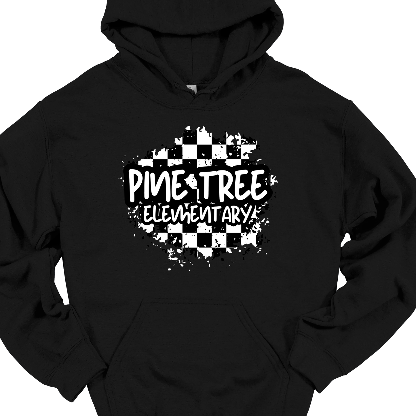 PINE TREE CHECKERED DISTRESSED