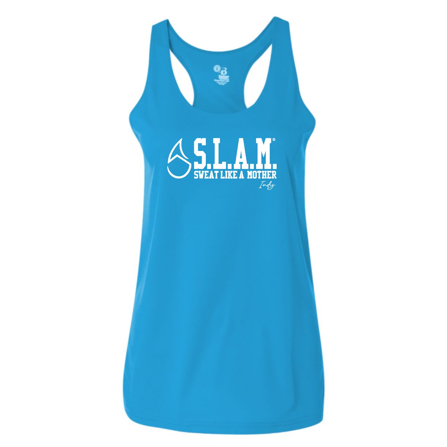 SLAM INDY - BADGER B CORE RACERBACK TANK