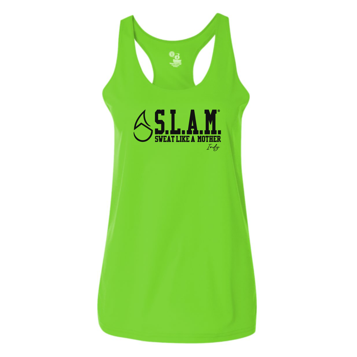 SLAM INDY - BADGER B CORE RACERBACK TANK