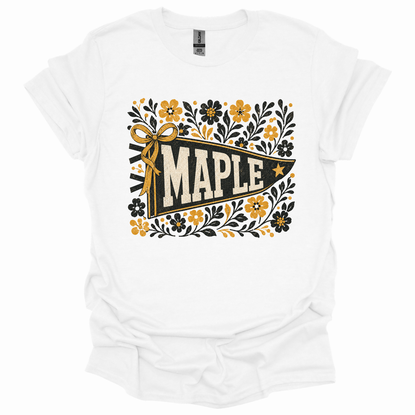 MAPLE - MAPLE FLORAL PENNANT