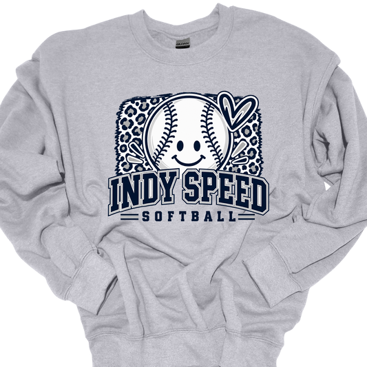 INDY SPEED - SMILEY SOFTBALL