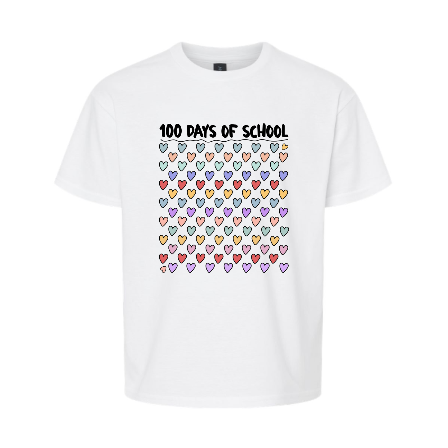 YOUTH: 100 Days of School - Hearts