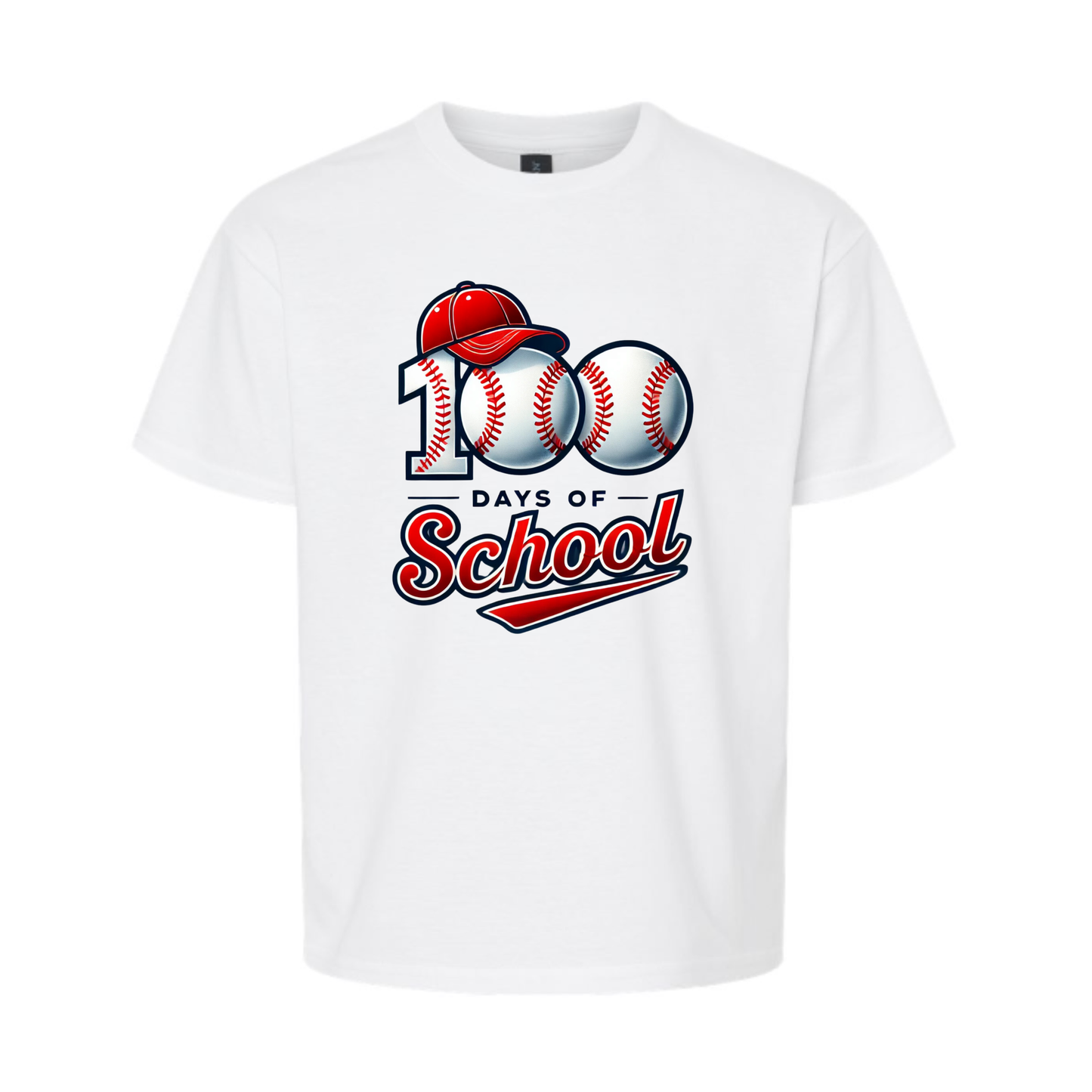 YOUTH: 100 Days of School - Baseball