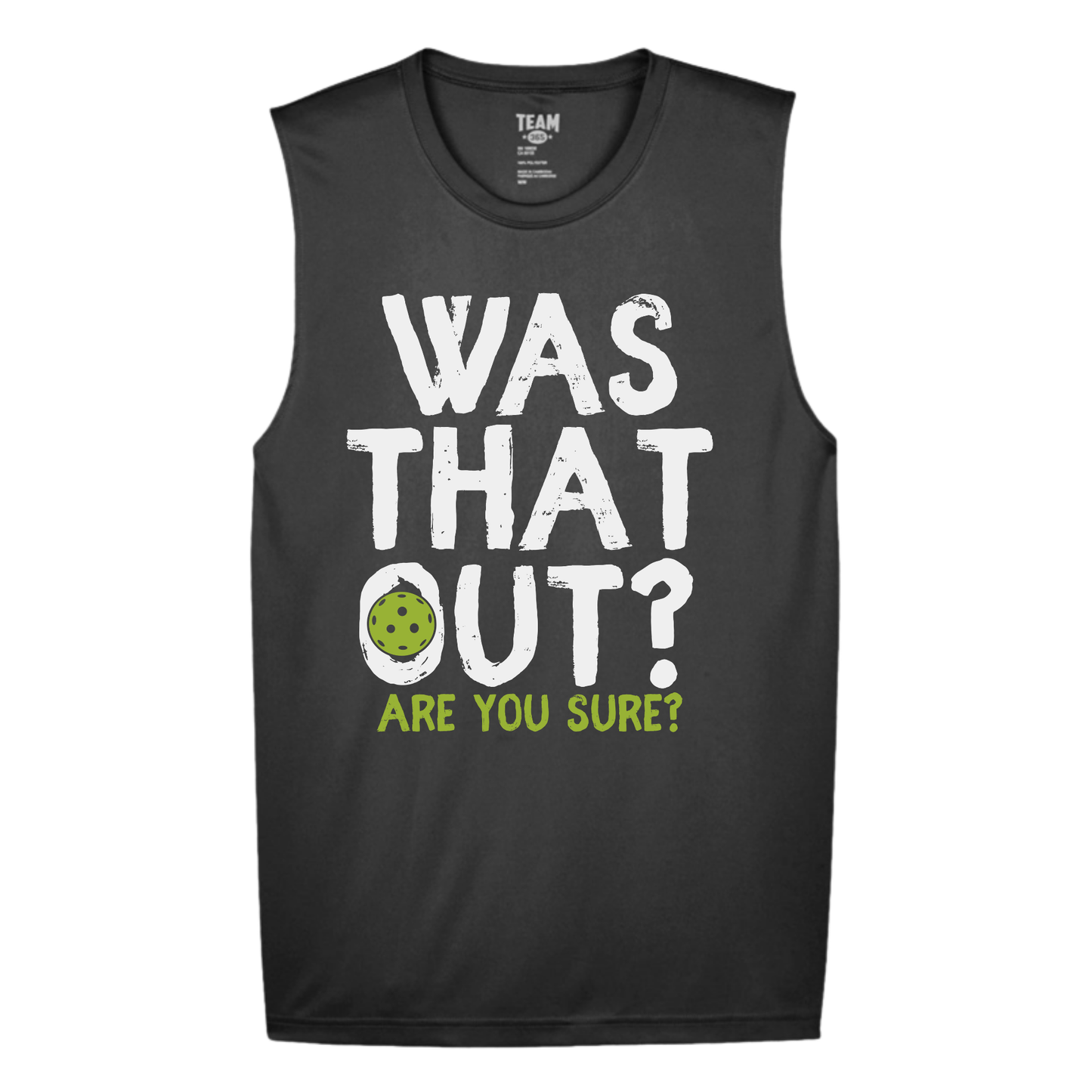 PICKLEBALL - WAS THAT OUT?