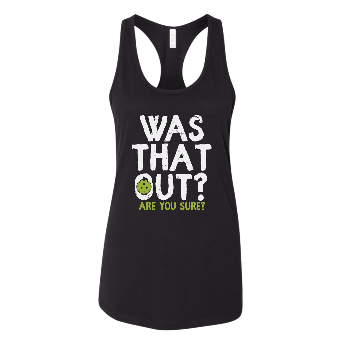 PICKLEBALL - WAS THAT OUT?