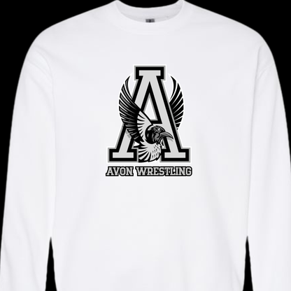 AVON WRESTLING-BIRD GREYSCALE
