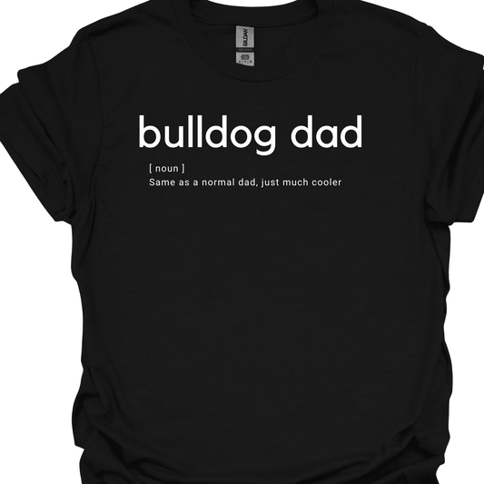 (IBDR) BULLDOG DAD TSHIRT