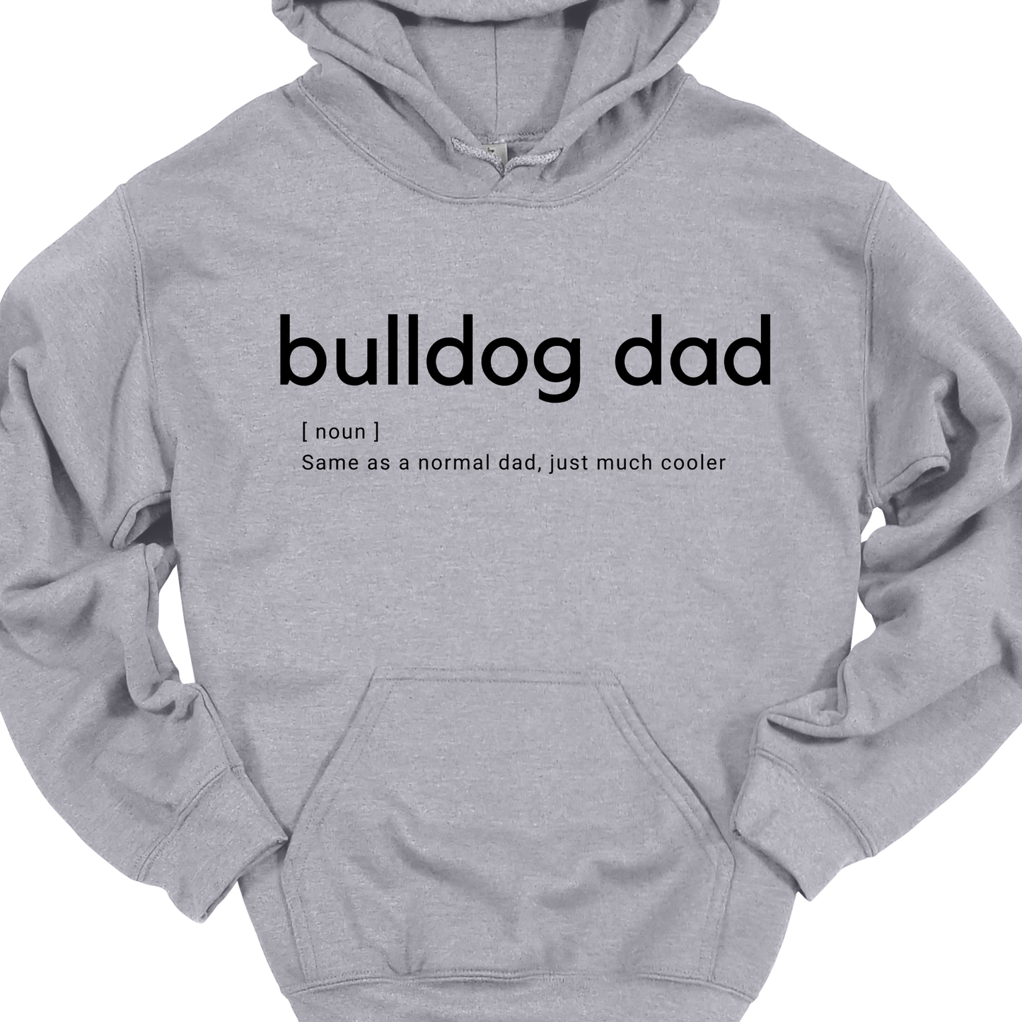 (IBDR) BULLDOG DAD HOODIE