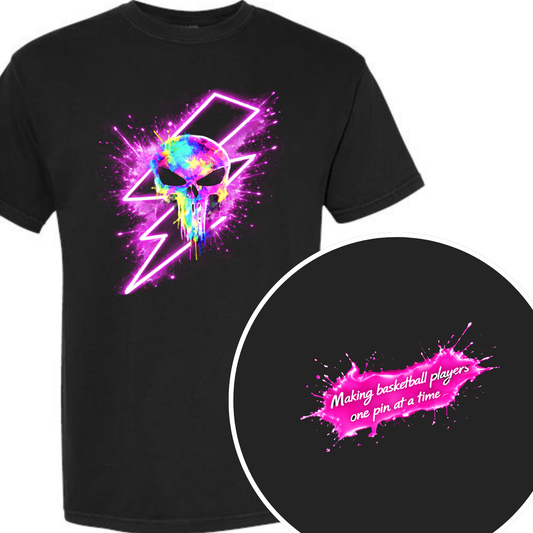 Making basketball players one pin at a time(colorful skull) (Copy)