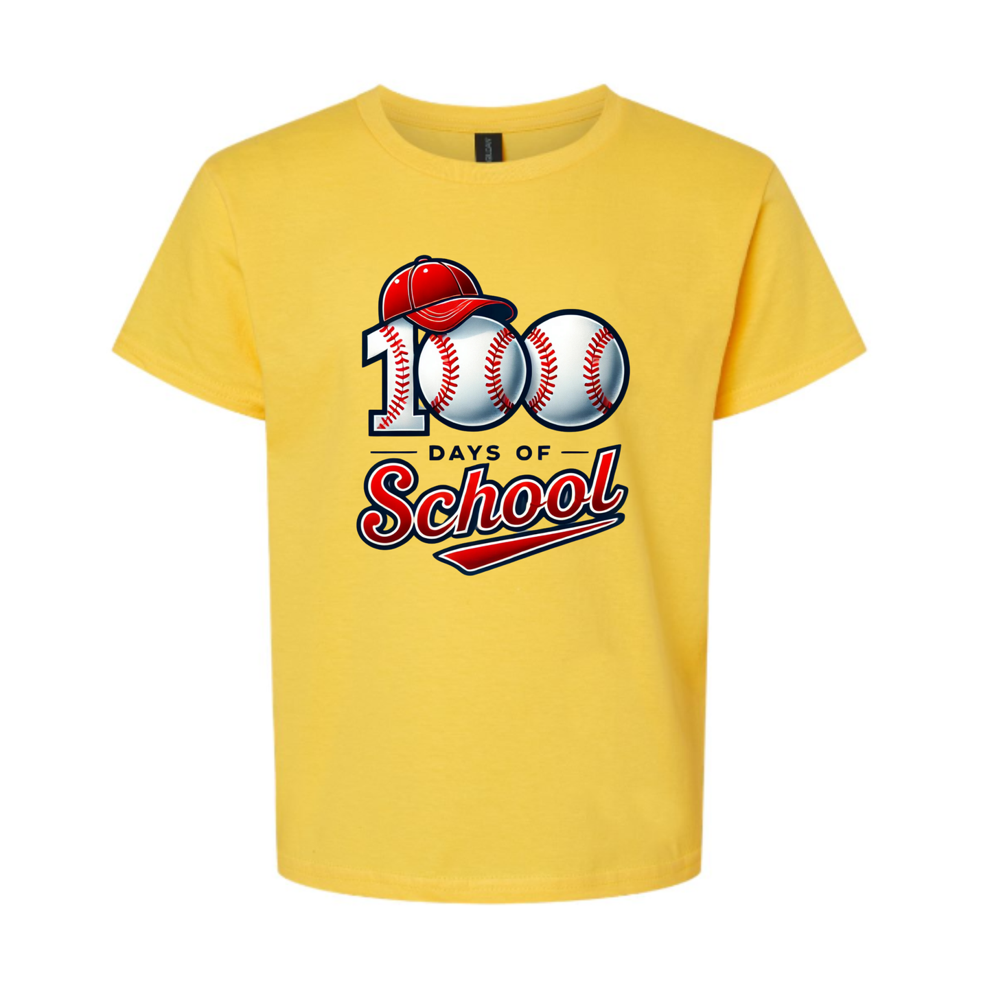 YOUTH: 100 Days of School - Baseball