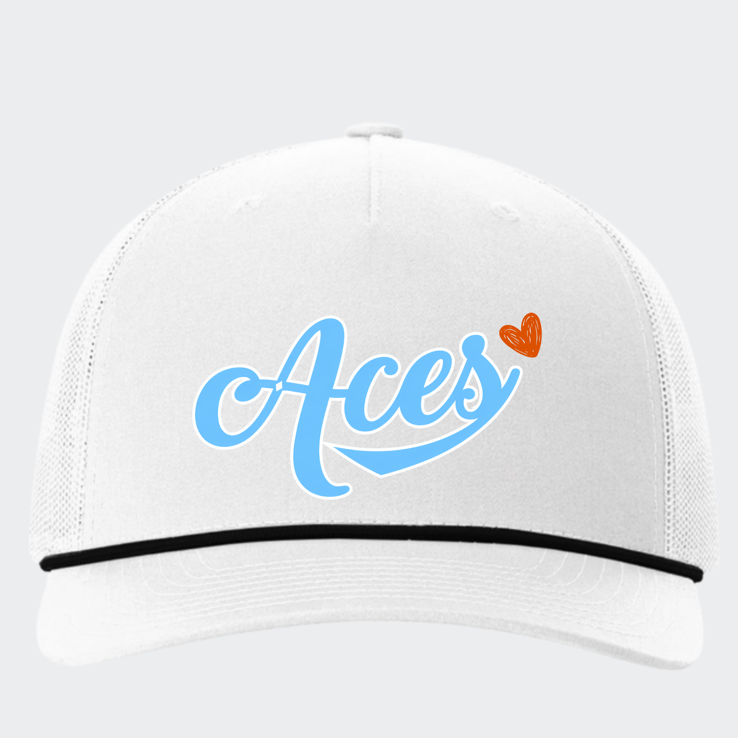 STANDARD ACES WITH HEART - SNAPBACK ROPE TRUCKER CAP