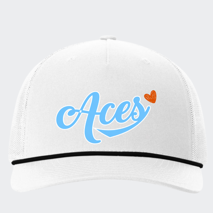 STANDARD ACES WITH HEART - SNAPBACK ROPE TRUCKER CAP