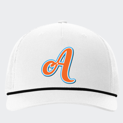 ACES "A" - SNAPBACK ROPE TRUCKER CAP