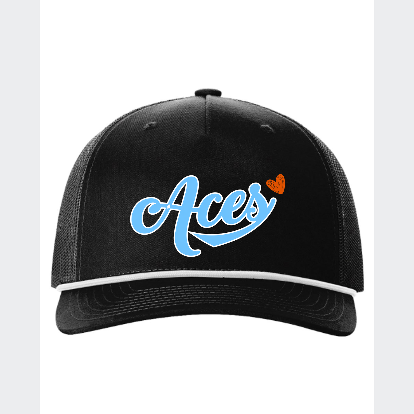 STANDARD ACES WITH HEART - SNAPBACK ROPE TRUCKER CAP